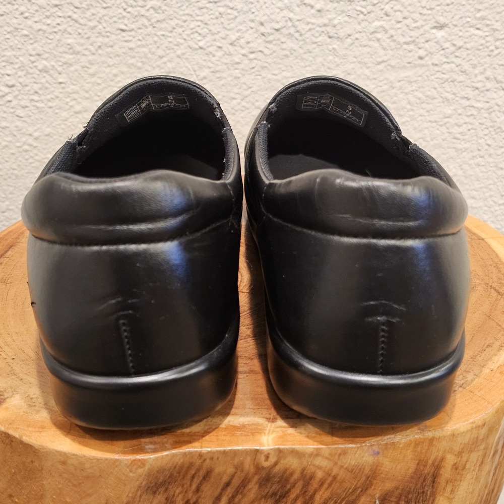 SAS ViVa Comfort Shoes Loafers Slip On Walking Flats Black Leather Womens Sz 8 N - Picture 9 of 12